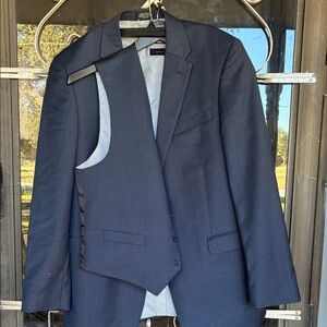 Tommy Hilfiger Dark Blue Suit with Vest